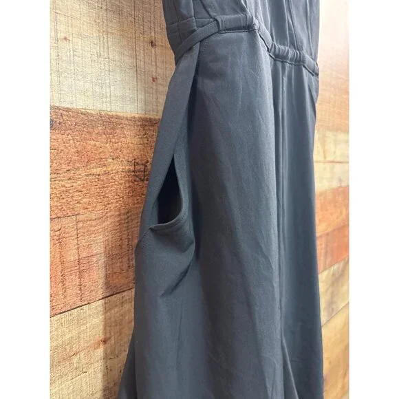 Athleta Womens Black Romper Size M - Picture 3 of 8